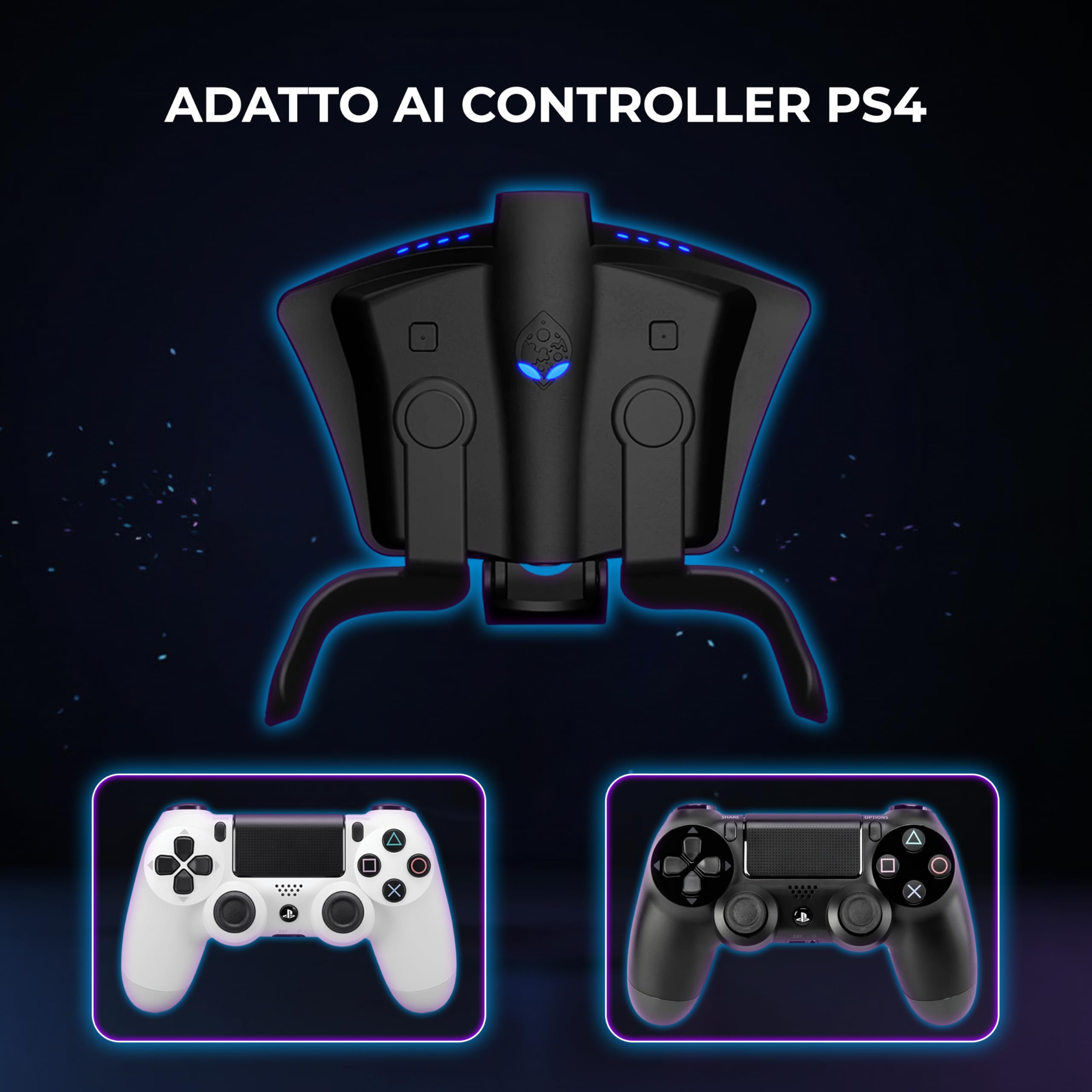 Collective Minds Strike Pack 'FPS Dominator' per PS4 | 2 paddles programmabili | Kit MOD personalizzabile sul controller | Accessorio cablato per giocatori professionisti | Compatibile PS4