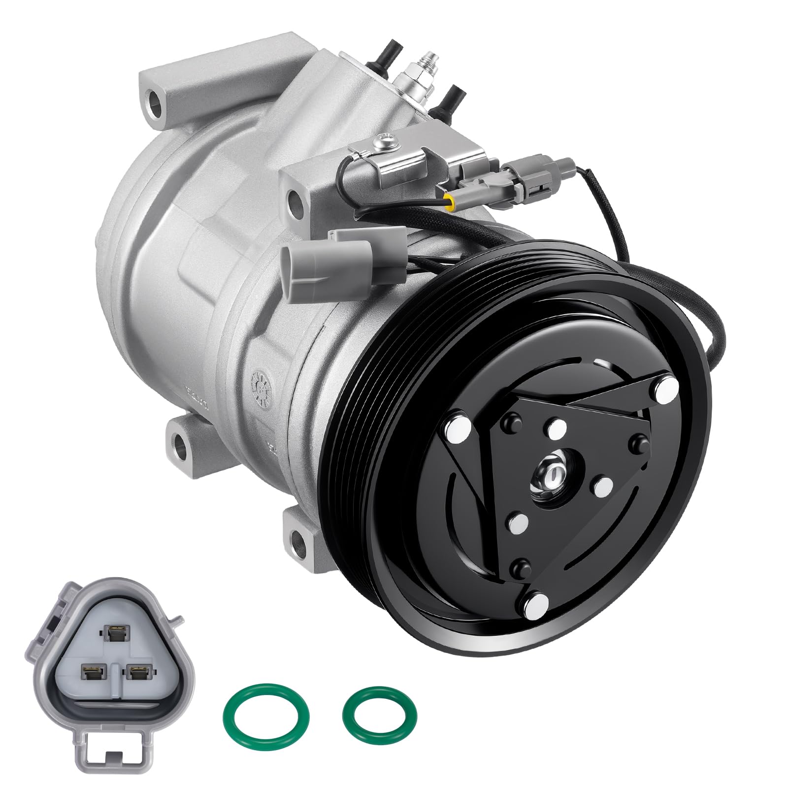 BDFHYK 78390 Air Conditioning AC Compressor with Clutch Fit for Toyota Avalon 00-04, Camry 02-06, Highlander 01-07, Solara 04-08, Fit for Lexus ES300 &amp; RX300 99-03, ES330 04-06, RX330 04-05, Gas