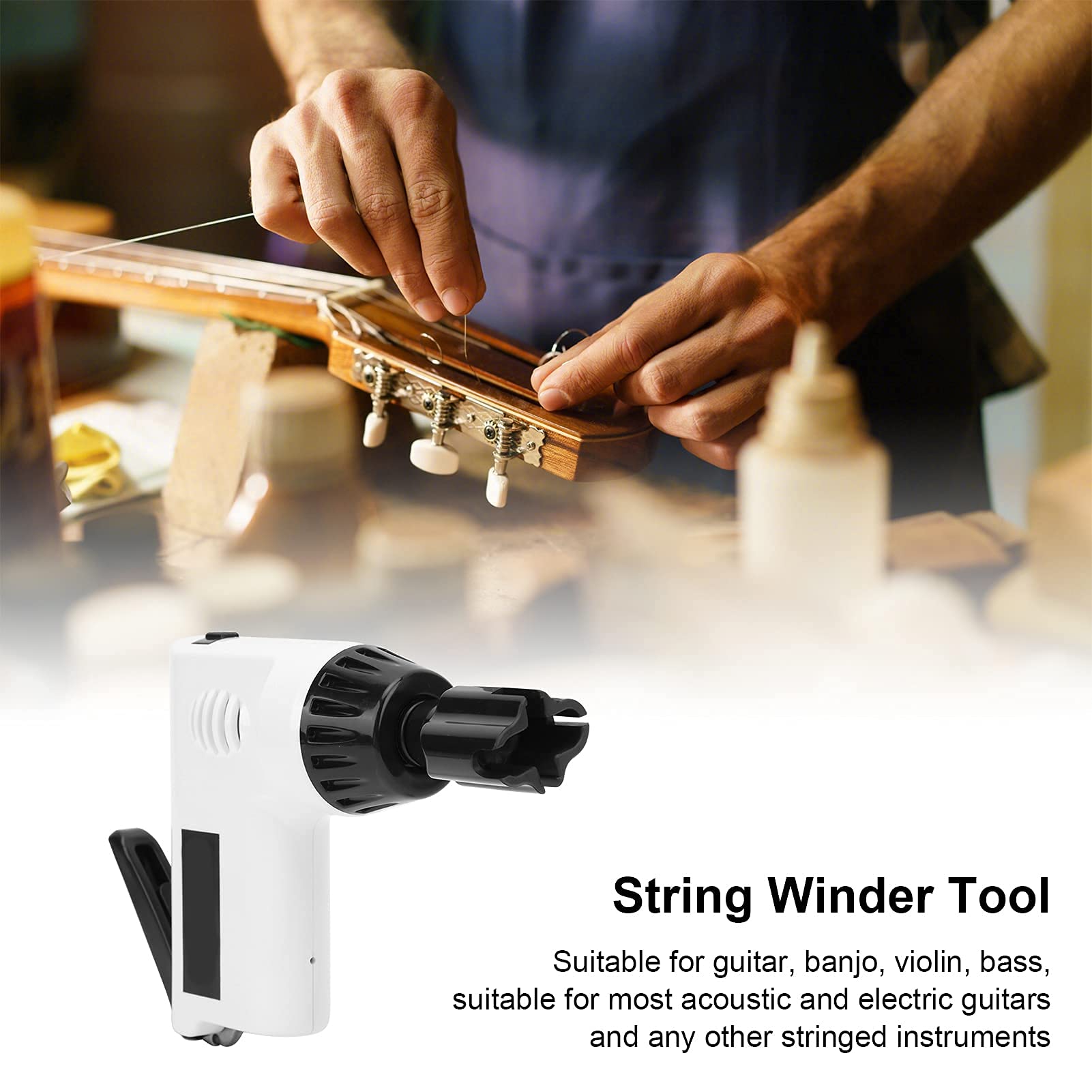 Lahdrhab Limpiador De Trastes Para Guitarra – Sierra Ranurada De Acero Inoxidable (0.5 Mm) Con Mango De Madera – Útil Herramienta Para Limpiar Suciedad Y Rebabas En El Diapasón