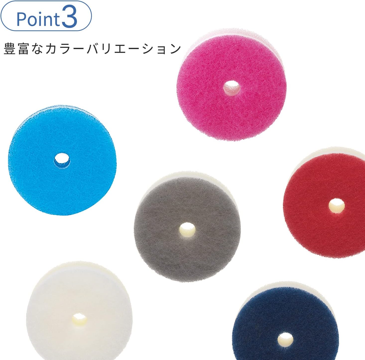 Marna Kitchen Sponge, POCO, Set of 3 (Includes Suction Cup/Floating Storage) Sponge, Dishwashing, Kitchen Sponge, Dishwashing Sponge, Gray R454GY