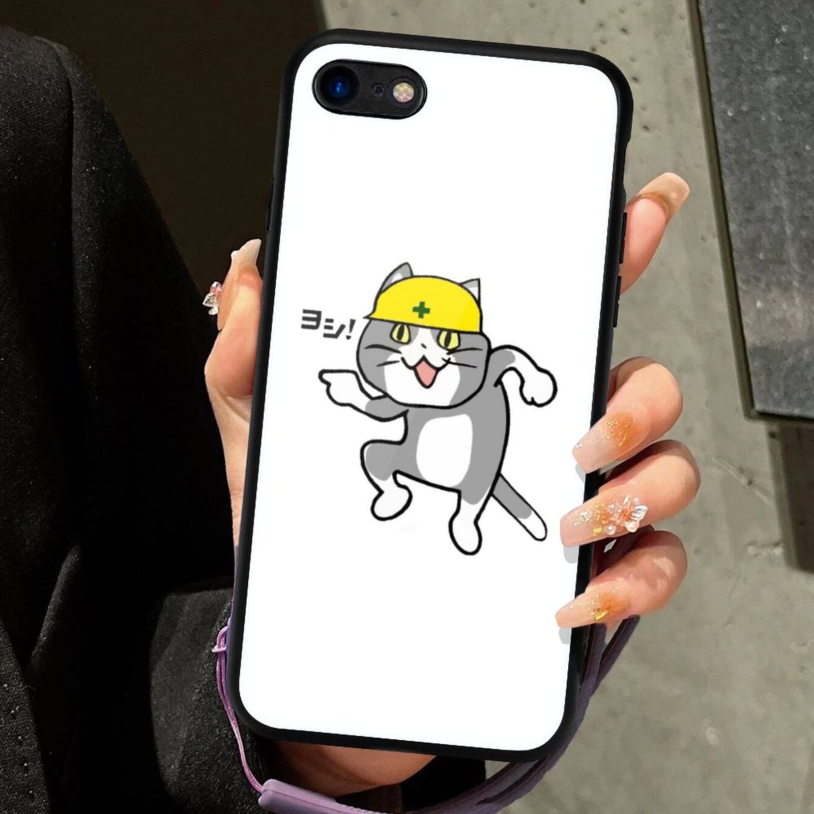 Amazon.co.jp: 仕事猫 現場猫 iPhone SE 第3世代 iPhone SE2 IPhone8