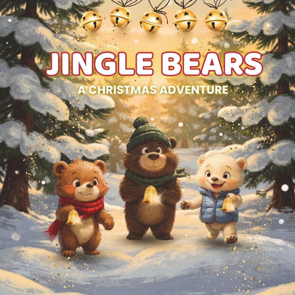 Jingle Bears - A Christmas Adventure: A Cozy Holiday Story of Friendship, Laughter and Winter Wonder for Young Readers | Book For Children Ages 4–8
