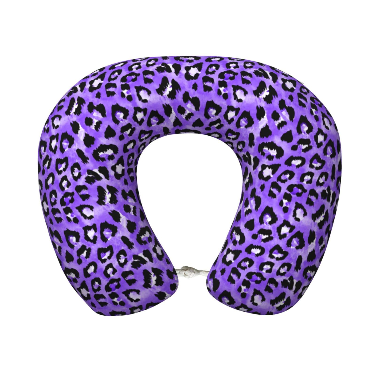 ENSFTF Travel Pillow Cozy Soft Microfiber Memory Foam Neck Pillow Head Support Soft Pillow for Sleeping Rest Airplane Car Home Use