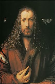 American Gift Services - Albrecht Durer Fine Art Poster Print Self Portrait at 28 Years Old - 18x24