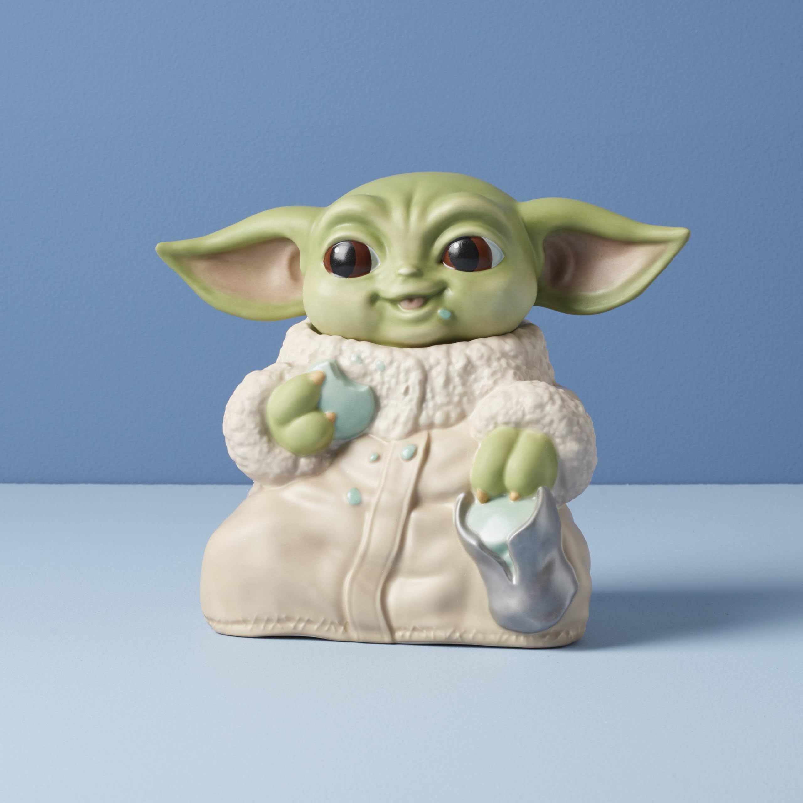 Amazon.com: Lenox 896106 Grogu Figural Cookie Jar: Home  Grogu Cookie Jar main image 0