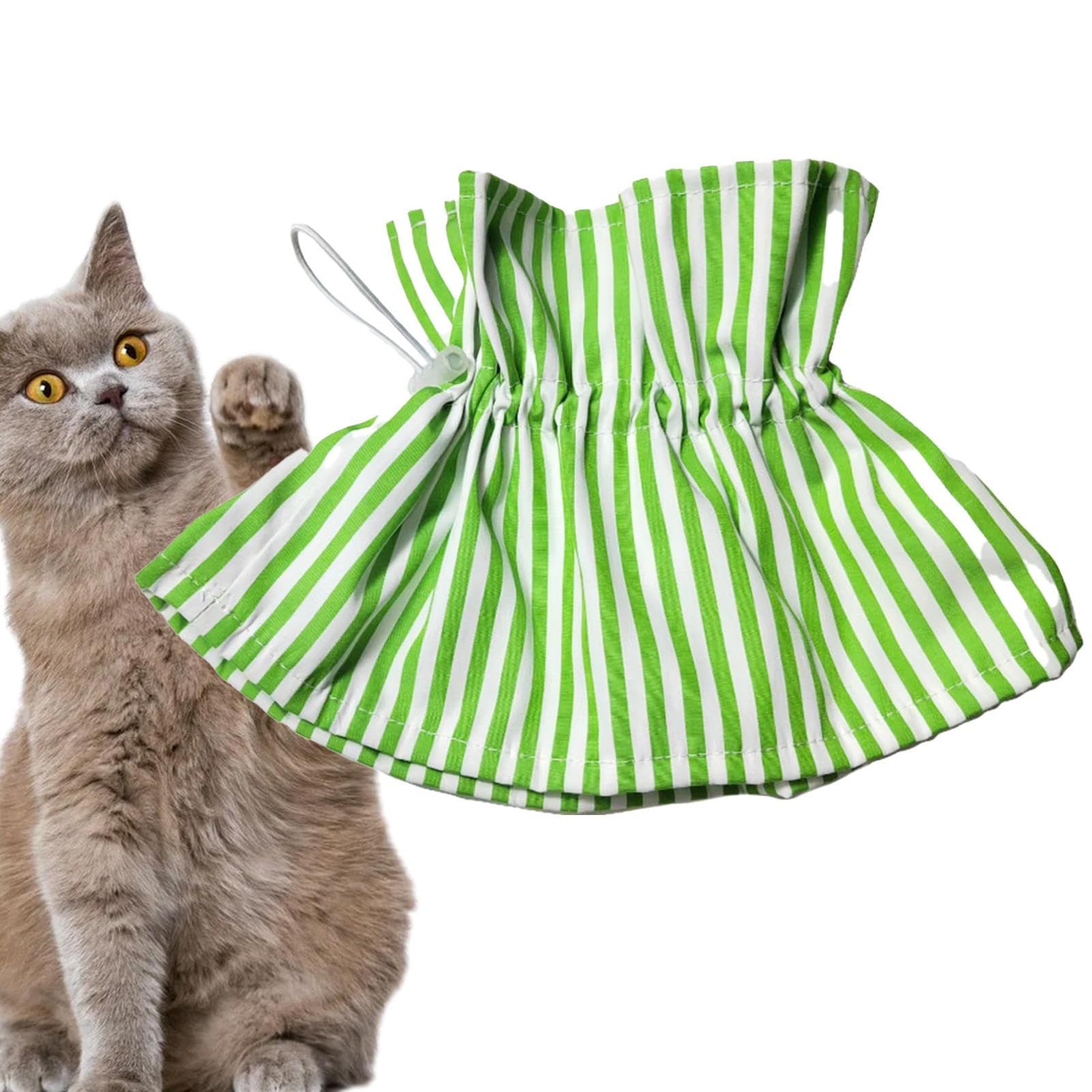 Amazon | 猫のエリザベス首輪 - 回復用ポリエステル製エリザベスカラー