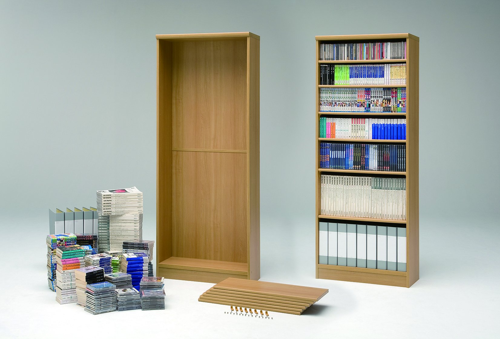 ホワイト 本棚 高いタイプ Amazon｜大洋 本棚 ホワイト 幅44.2x奥行31x高さ88.1cm カラーラック