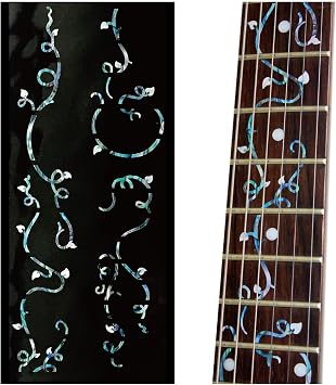 Jockomo Ivy Vine Guitar Inlay Sticker