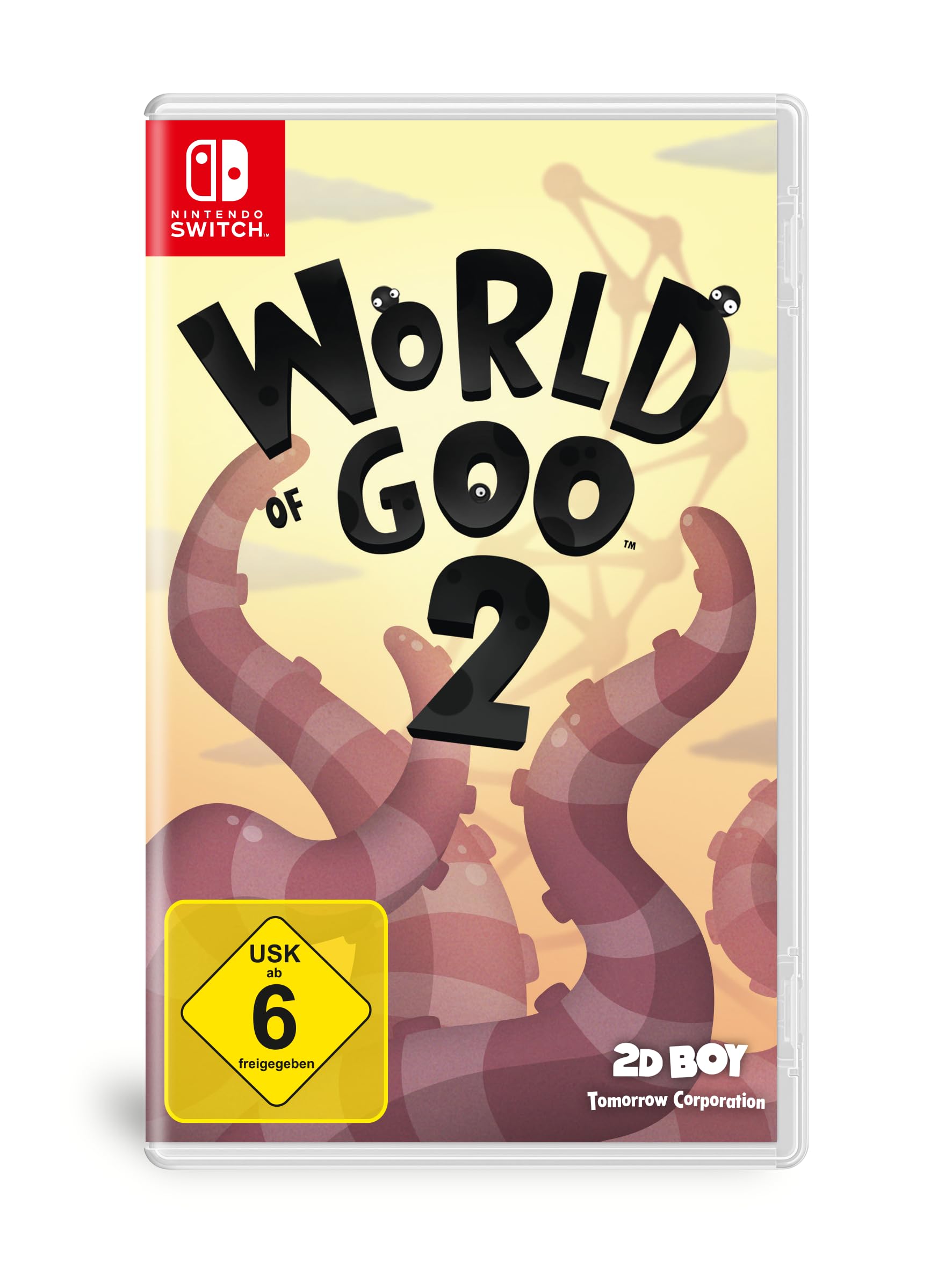 World of Goo 2 Nintendo Switch puzles de física y construcción de estructuras