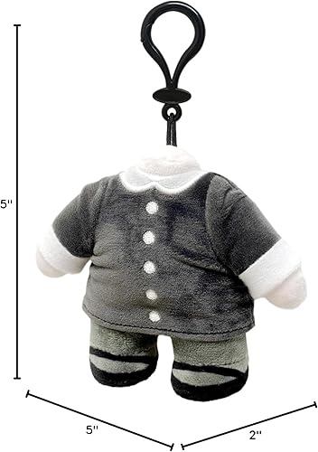 Miniatura 6 de Great Eastern Entertainment The Addams Family Tv - Muñeca de peluche sin cabeza de 4 pulgadas de alto