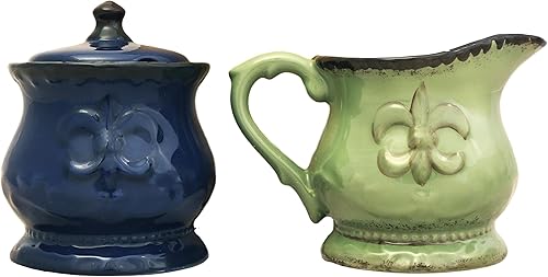 Miniatura 11 de ACK Juego de crema y azúcar de cerámica, azucarero con tapa (lunares negros) Negro (Black Polka Dot),Con color,Grano de café colorido,Girasol