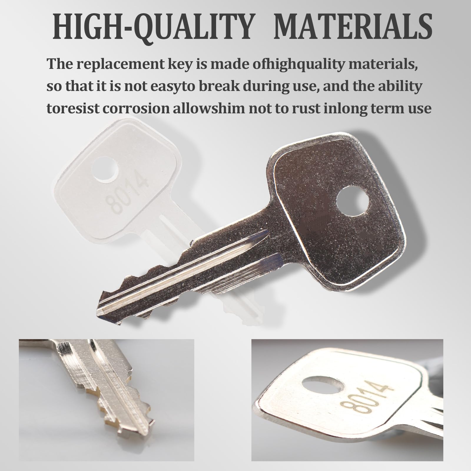 Toolbox Keys (8014) for Craftsman, Sears, Kobalt, Husky, Task