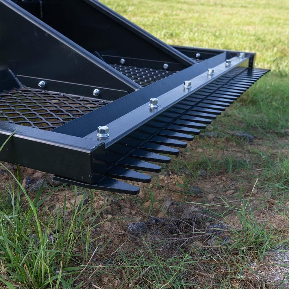 Titan Attachments 72" Plane Comb Attachment for Skid Steer Land Plane, Heavy-Duty Bolt-On Replacement Cutting Edge for Gravel, Dirt, and Uneven Surfaces