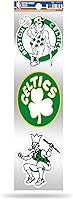 Vista 11 de Rico Industries NBA Basketball 3-Piece Retro Spirit Decals Retro Decal Set