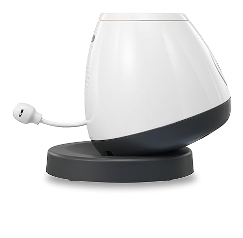 Miniatura 8 de VTech DM271-102 Monitor de audio para bebés con luz nocturna que brilla en el techo, sensor de puerta/ventana abierta o cerrada, alerta de sonido