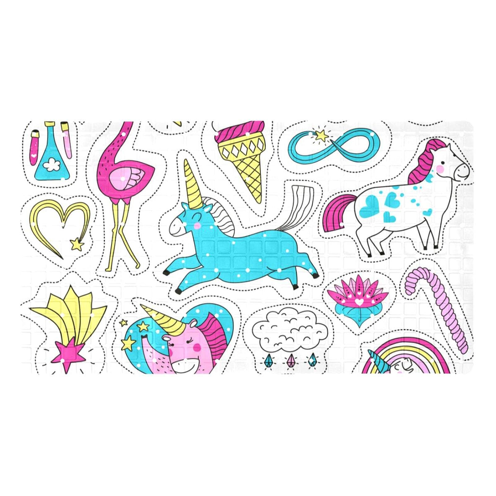 Tapis antidérapant pour baignoire 40 x 70 cm sécurité douche
