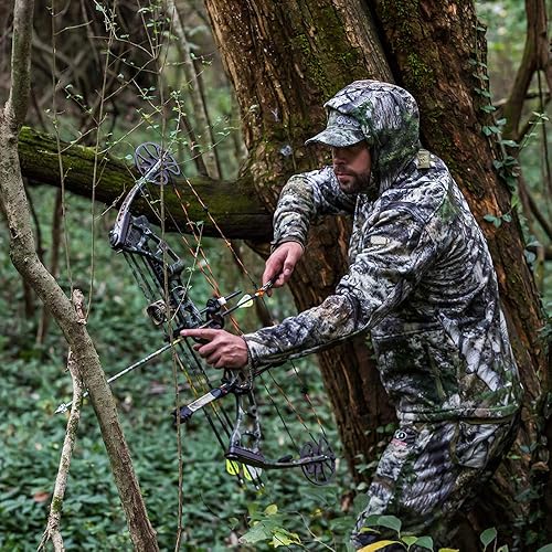 Miniatura 3 de Kodiak - Chaqueta de camuflaje para todas las estaciones, impermeable, resistente al viento, ultra silenciosa