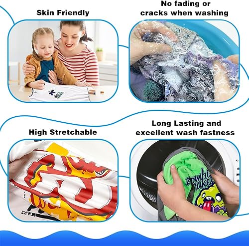 Miniatura 4 de DTF - Adhesivo termofusible de transferencia digital blanco en polvo, 17.6 oz, impresora DTG pretratado en polvo DTF DTG, impresión directa en todas