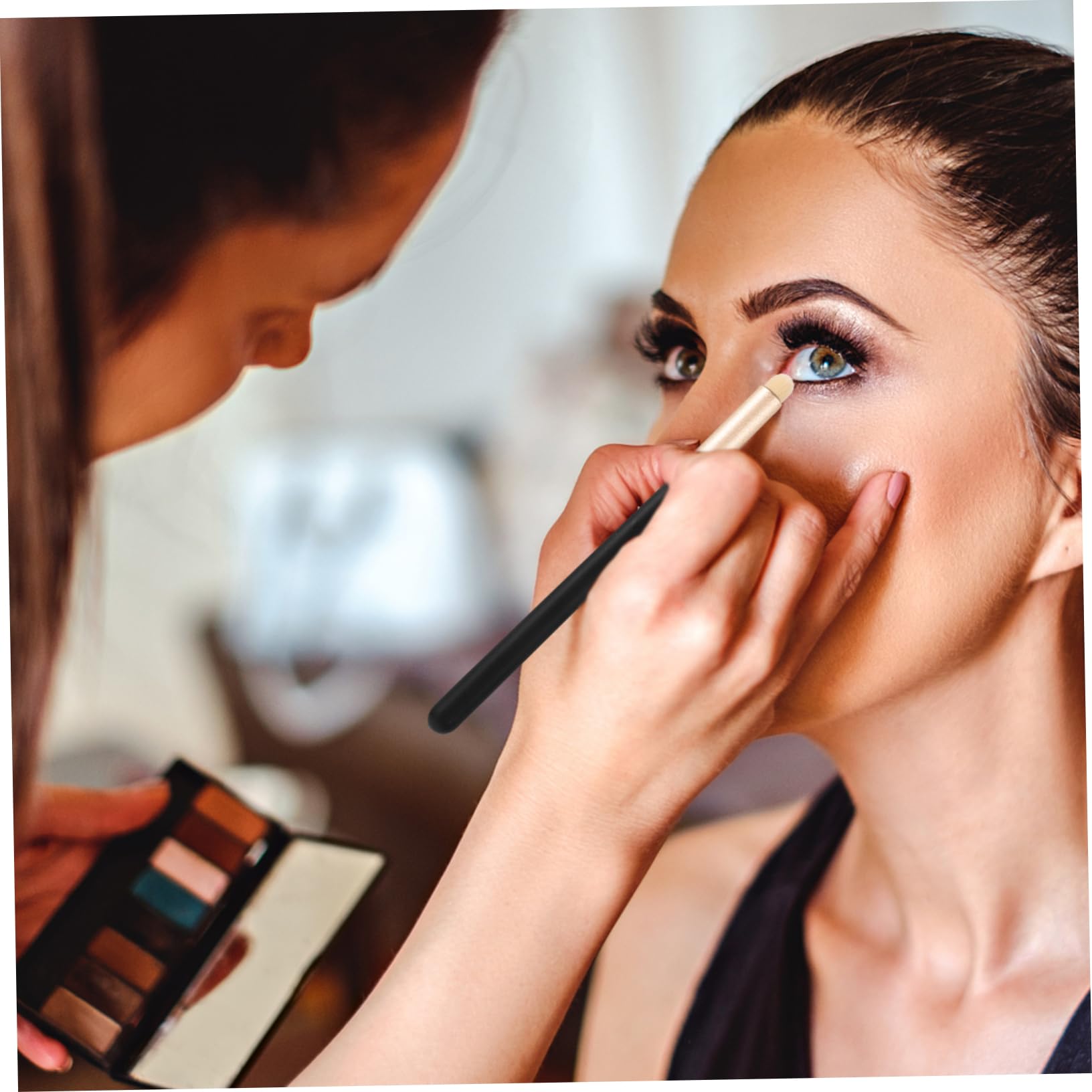 OSOLADY 3Pcs Lip Brushes Multifunctional Makeup Tools for Lip Gloss and Lipstick Application Hair Handle for Women for Quick Makeup and Smudging