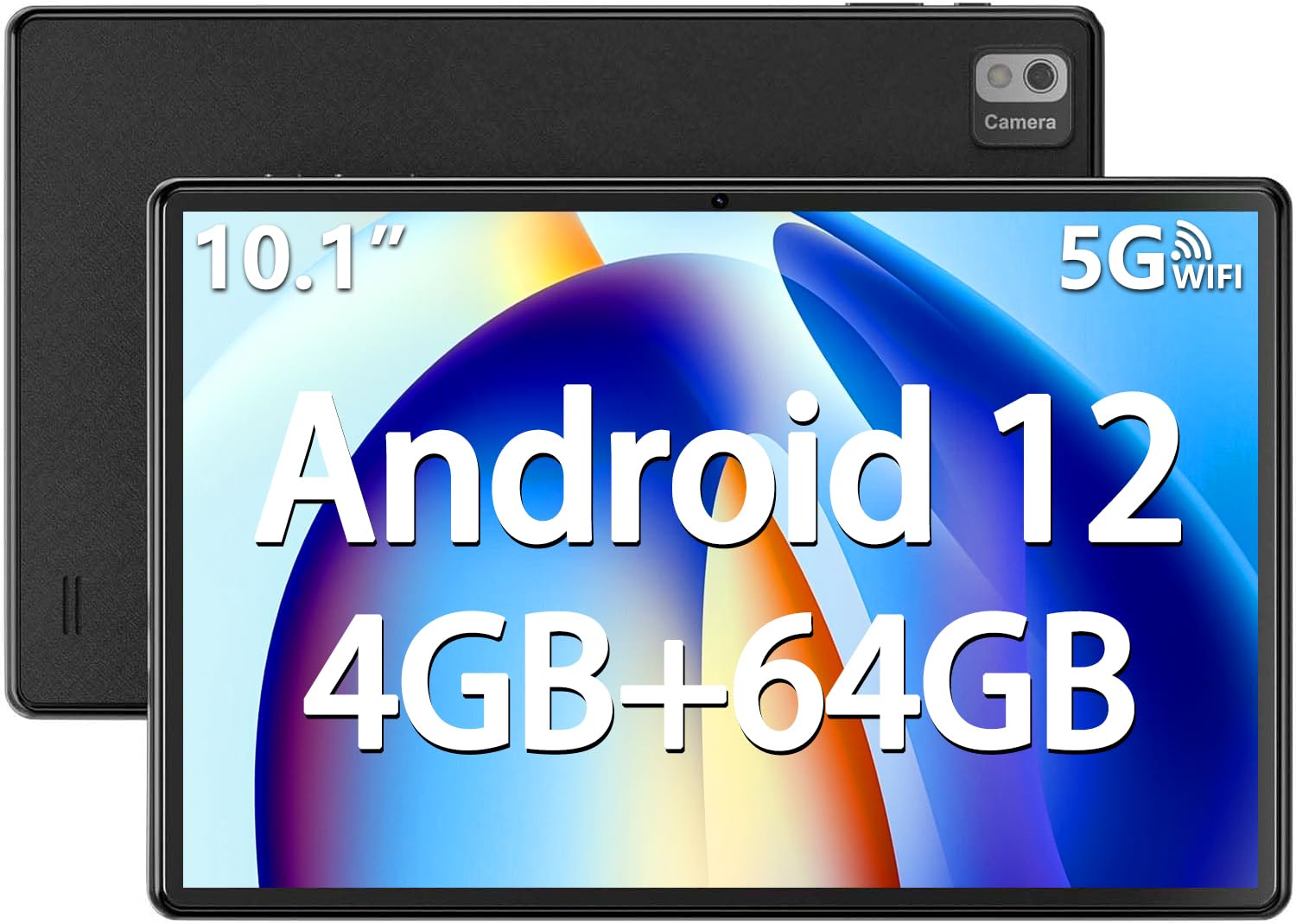 SGIN Android 12 Tablet 4GB RAM 64GB ROM, 10.1 Inch 1280 * 800 HD