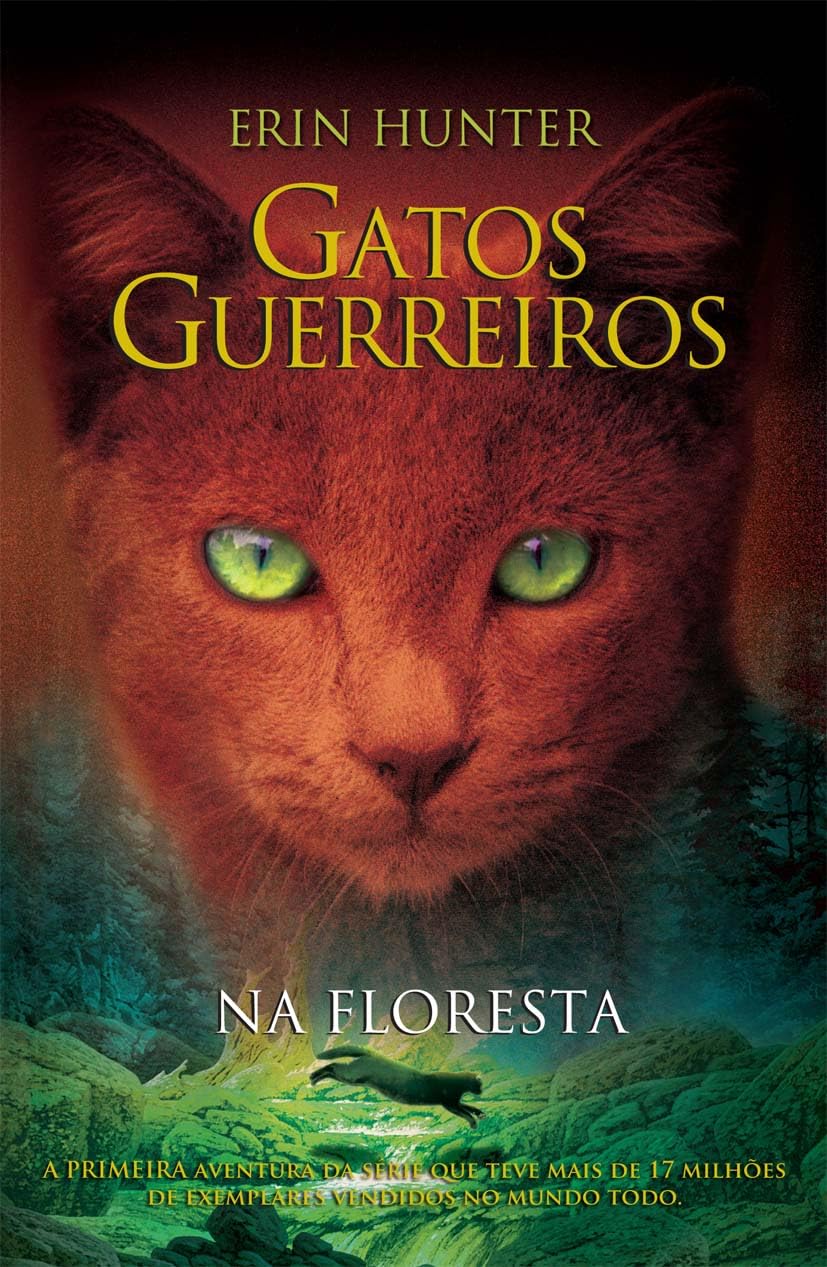 Capa de Gatos Guerreiros: A Aventura Começa