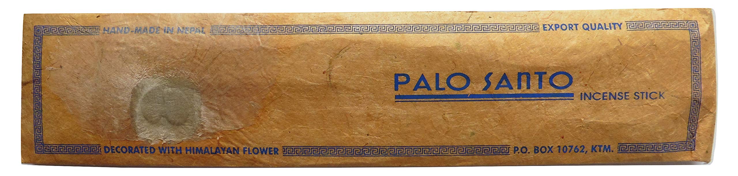 Pilgrims Fair Trade Palo Santo Nepalese Incense Sticks Hand Made Embellished With Himalaya Flower