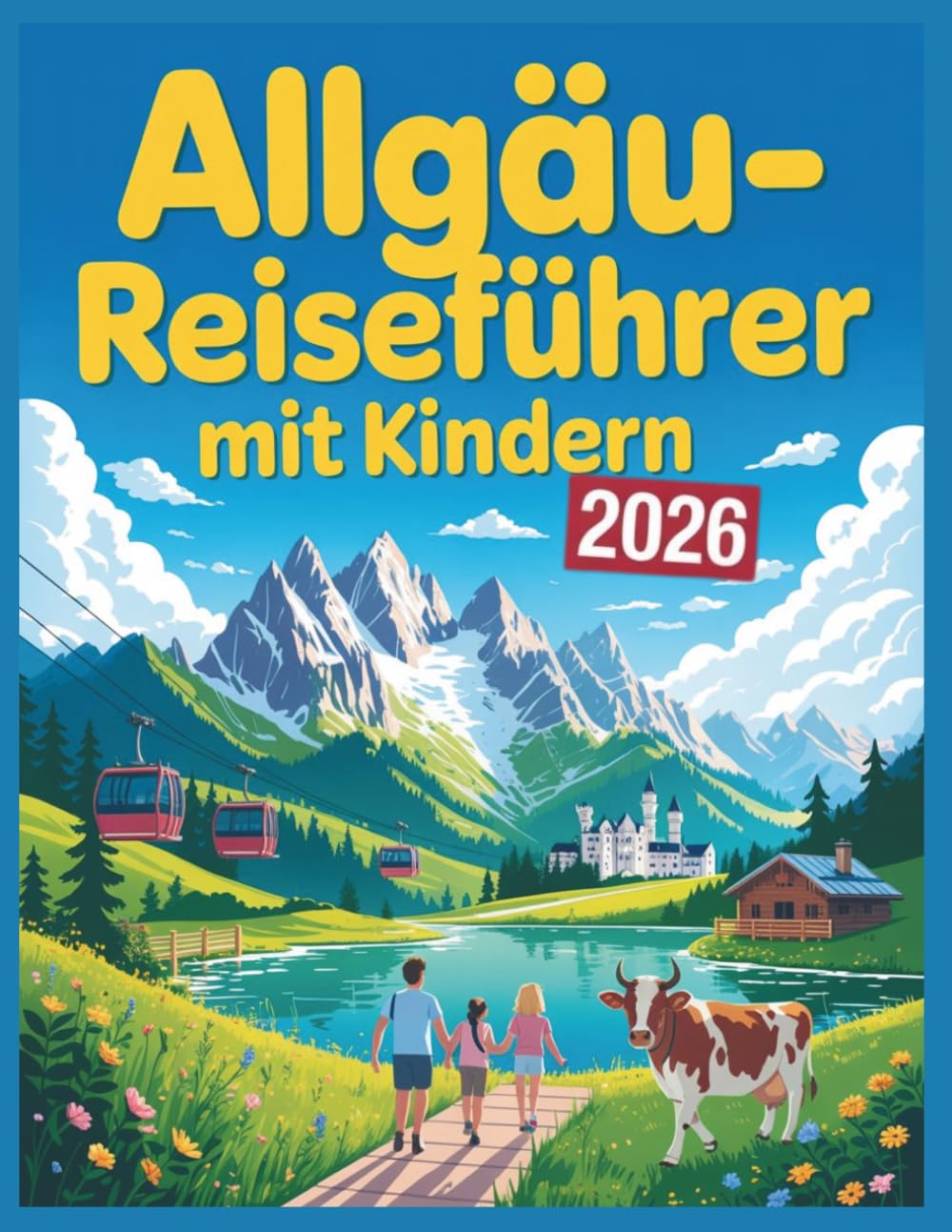 Allgäu-Reiseführer mit Kindern 2026: 55 Ausflugsziele mit Altersempfehlung – Wanderungen, Badeseen & Schlechtwettertipps für den Familienurlaub rund ... (Das Handbuch für Kreuzfahrtreisende™)