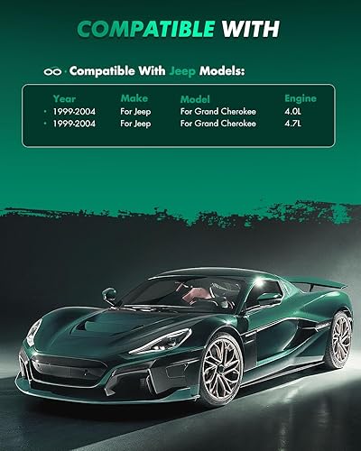 Miniatura 5 de SCITOO Juego de pastillas de freno de cerámica D945 reemplazo delantero para Jeep Grand Cherokee 1999-2004