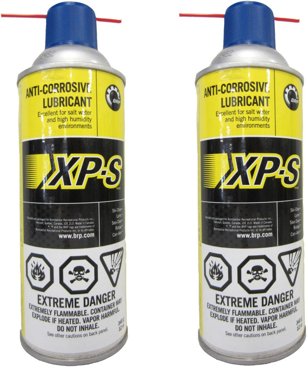 Can-Am,Sea-Doo XPS Multi-Purpose Lube 12oz. Spray Can Lubricant Two Pack