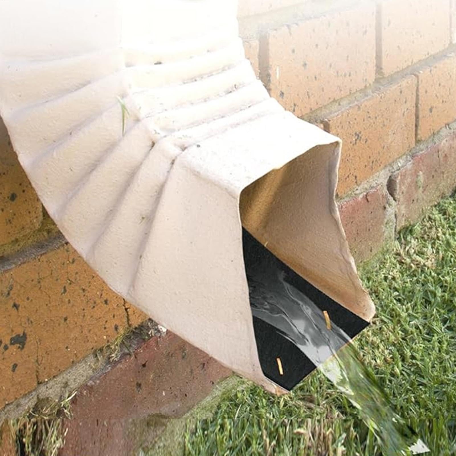 Confezione da 4 per coperture per grondaie con Filtro per Foglie e