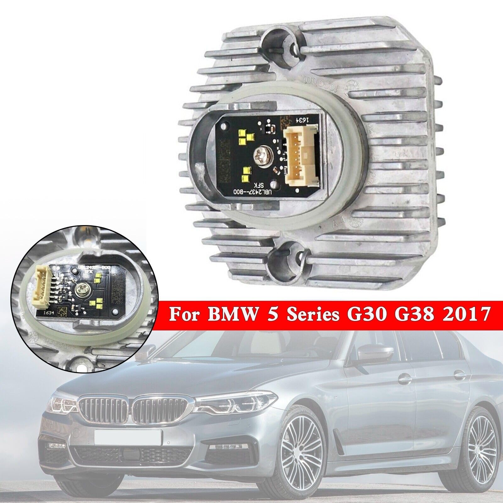 Amazon | 左LED DRL ライトコントロールユニット 63117214939
