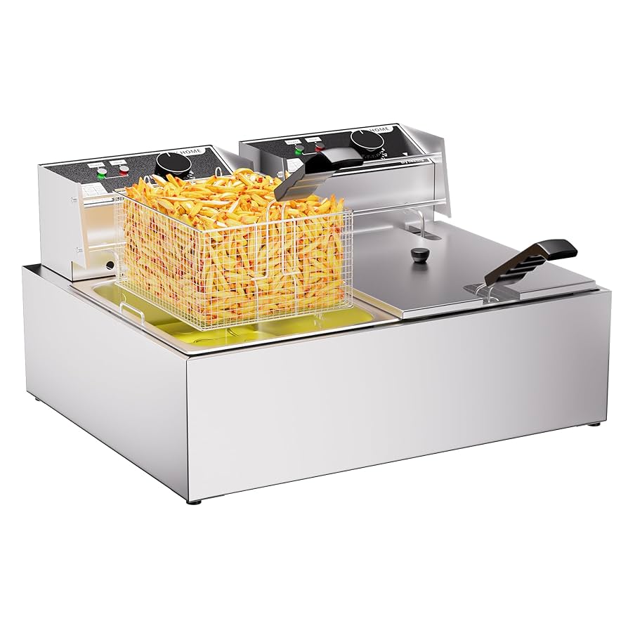 Amazon.com: 20.7Qt Deep Fryer, 3400W Electric Countertop