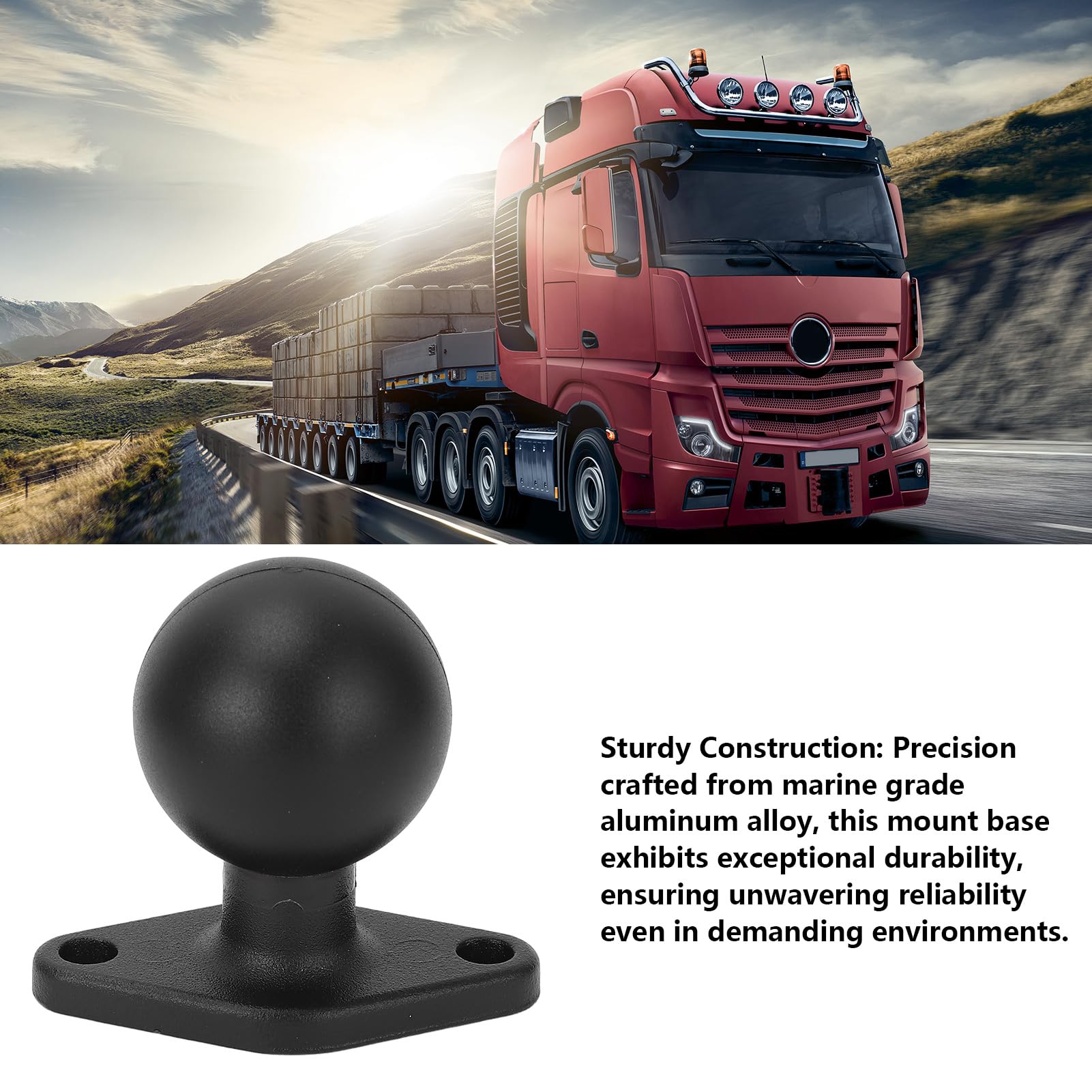 Montaggio A Doppia Sfera In Materiale Composito RAM Per Serie Lowrance - Foto 4