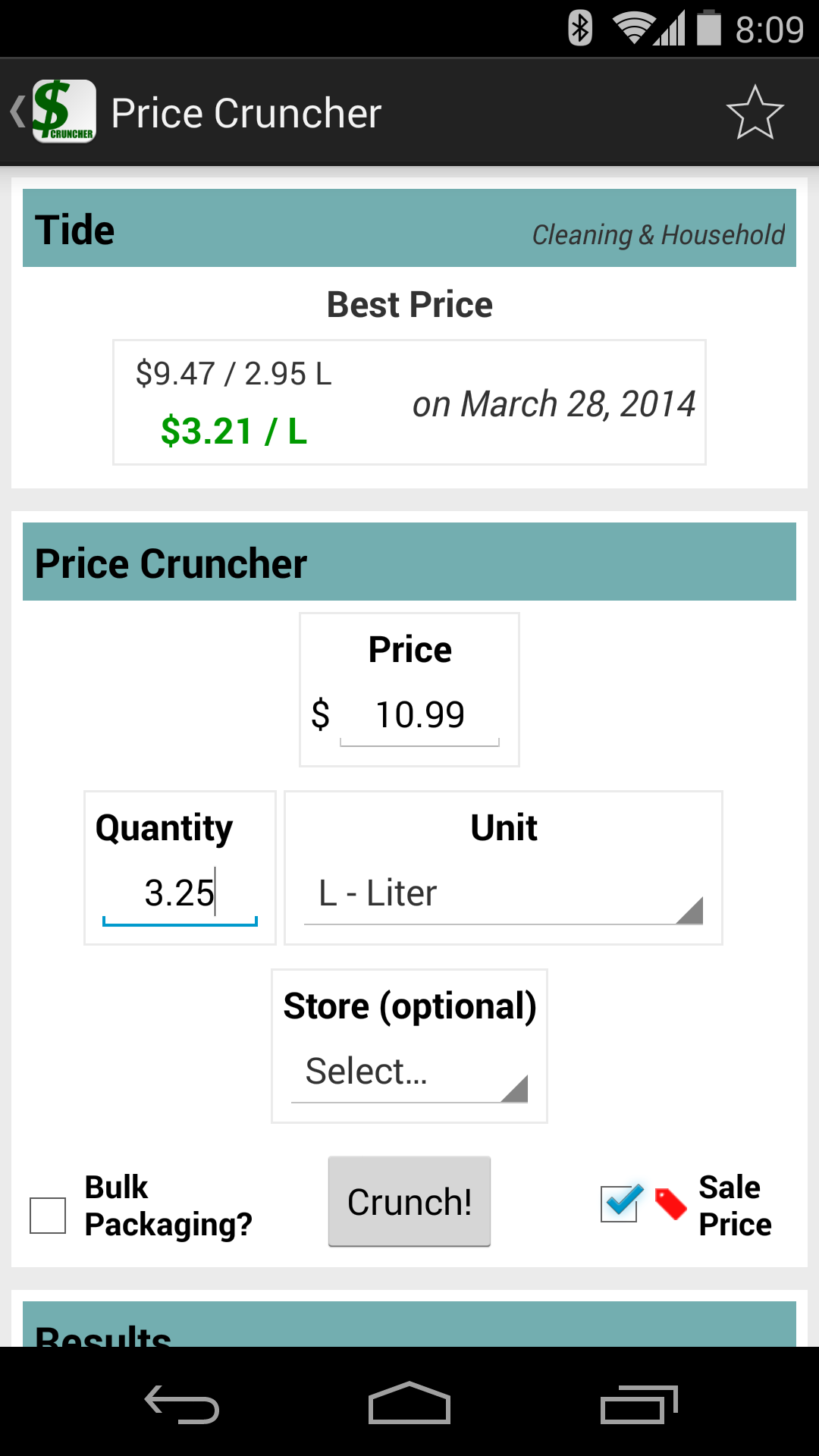 Price Cruncher Pro Unlocker:Amazon.com:Appstore for Android