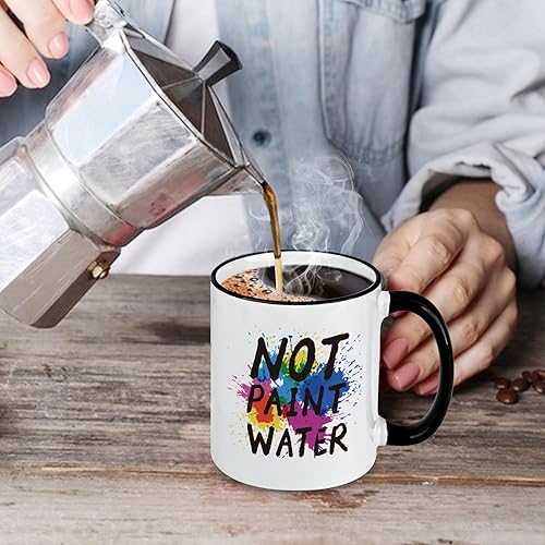 Miniatura 8 de Regalos de agradecimiento para profesores de arte, taza de café con agua sin pintura de 11 onzas