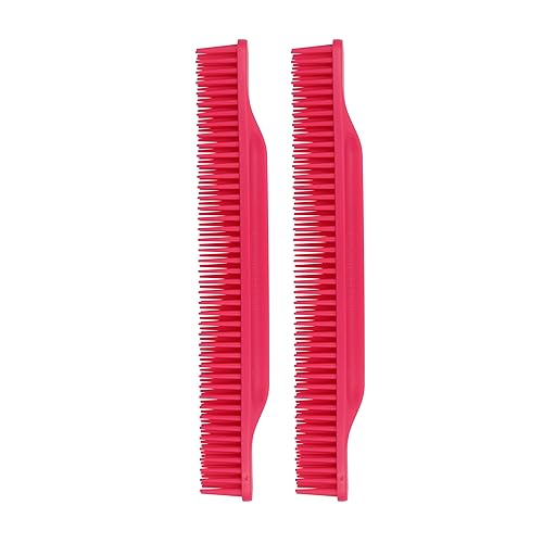 Allegro Combs Peines de dientes anchos #70, peine de 3 filas de dientes anchos para cabello rizado, peine para cabello rizado, peine para estilistas