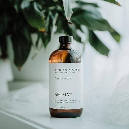 Miniatura 7 de AromaTech Aceite de aroma de té blanco y bambú para difusores de aceite de aroma, 16.9 onzas líquidas