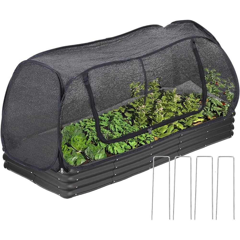 Housse de jardin en forme de serre pour cultiver vos propres légumes bio tout l'hiver