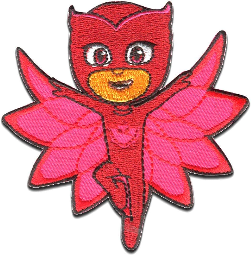 Comercial Mercera - Pj Masks Owlette Patch to Repair or Decorate Children's Clothes
