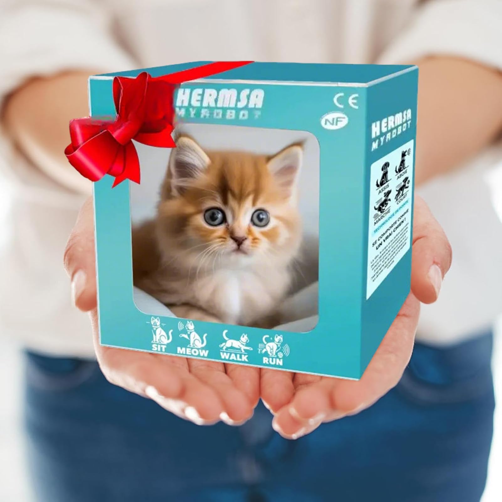 Amazon.co.jp: 2025年 大人向けロボット猫、本物の猫のように振る舞う