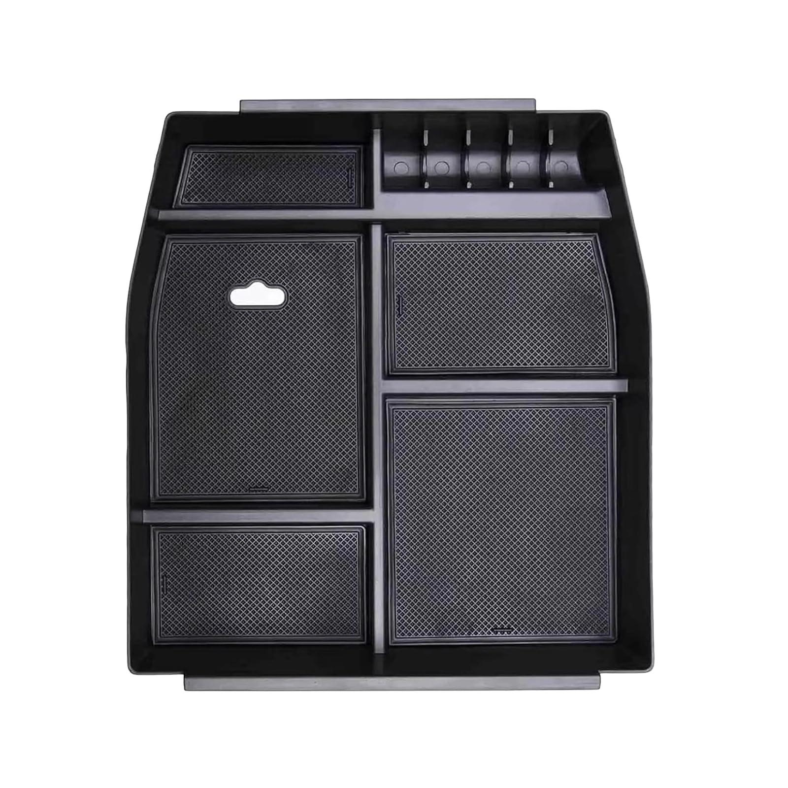 CRFFZ Ergonomic Storage Tray for Truck Center Console Armrest Featuring Intelligent Design to Optimize Cabin Organization Center Console Storage Box