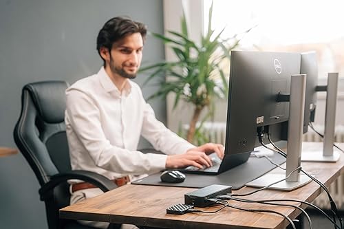 Miniatura 4 de Verbatim Estación de acoplamiento USB-C Pro, concentrador 15 en 1, adaptador multipuerto a HDMI 4K y 8K, USB-A y USB-C, PD 80W, AUX, lector de