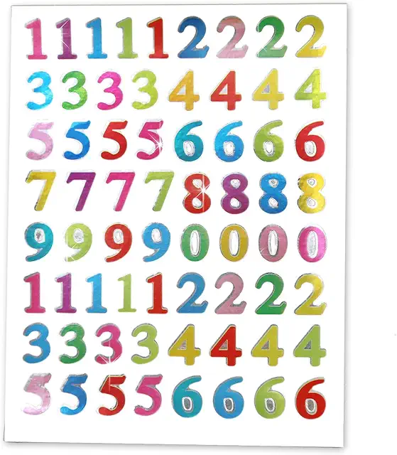 数字シール|見やすくて使いやすいおすすめは?