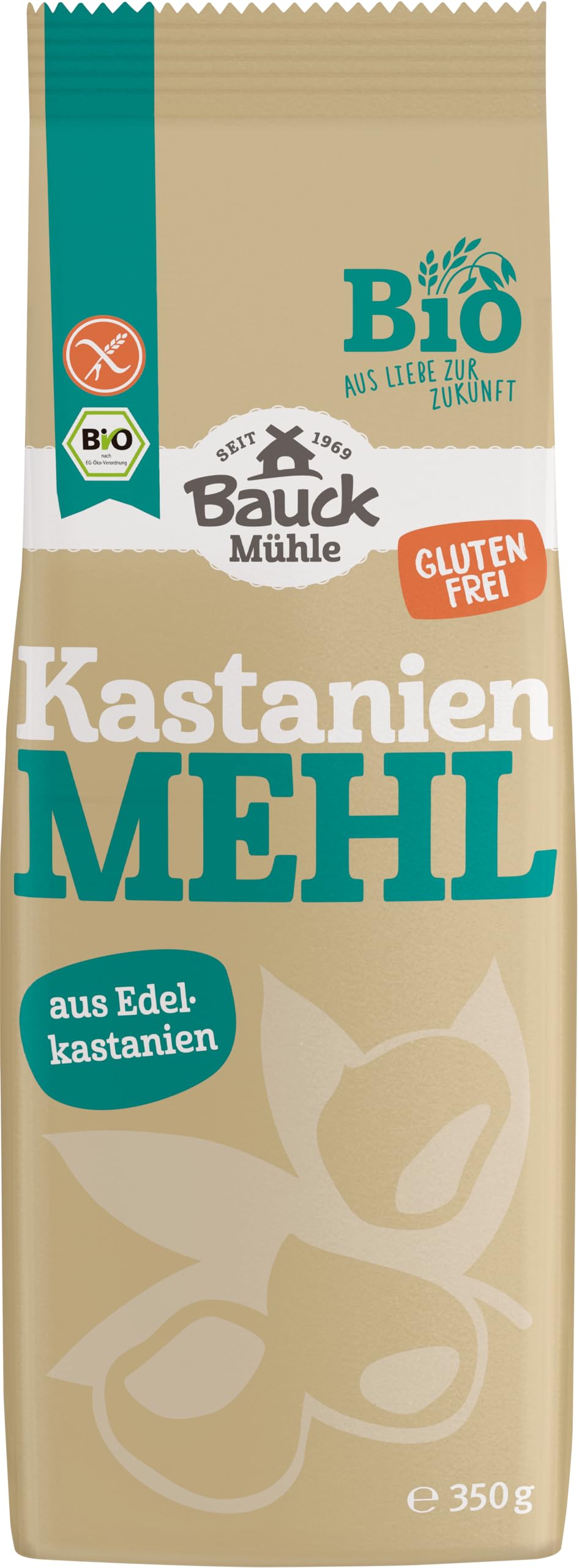 Kastanienmehl glutenfrei Bio 6 x 350 g