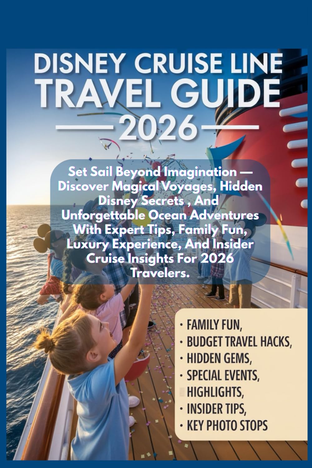 Disney Cruise Line Travel Guide 2026: Set Sail Beyond Imagination — Discover Magical Voyages, Hidden Disney Secrets, and Unforgettable Ocean ...