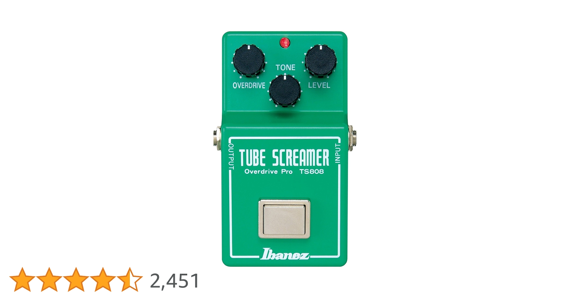 Amazon | Ibanez Tubescreamer Overdrive Pro TS808
