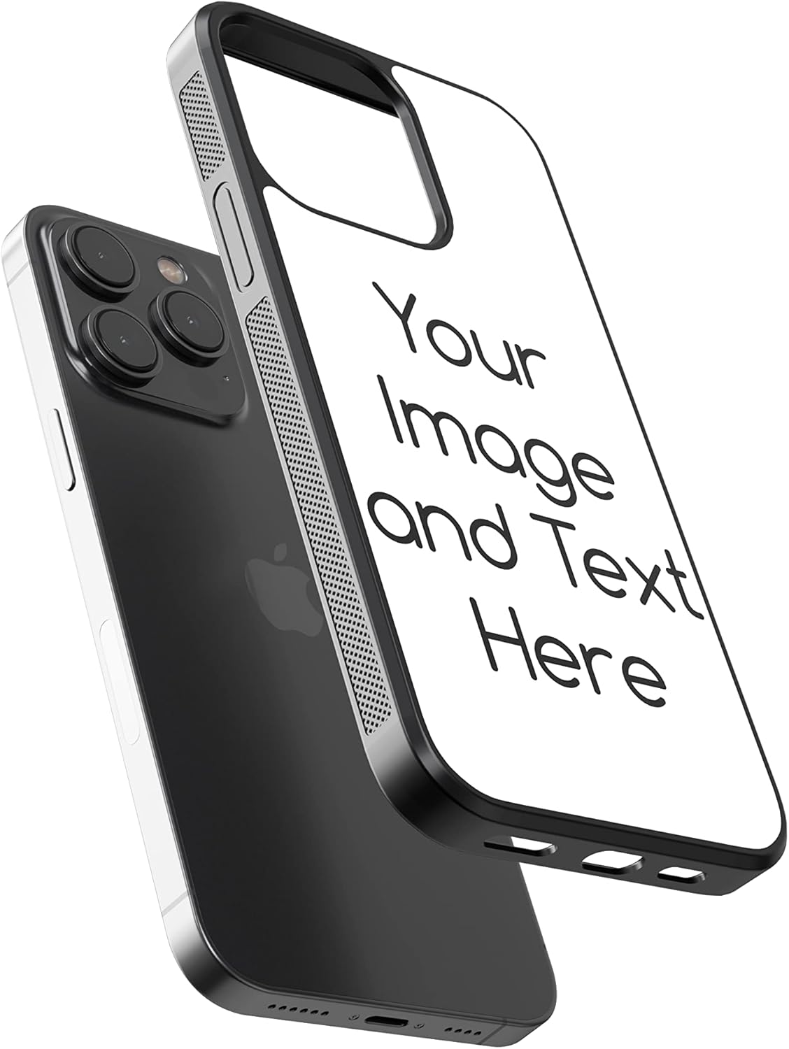 Upload Your Image | Make Your Own Phone Case | Compatible with Apple iPhone 17 Pro Max Air, 17e, 16e, 16 Pro Max Plus, 15 Pro Max Plus, 14, 13 Mini, 12, 11, X, 7, SE