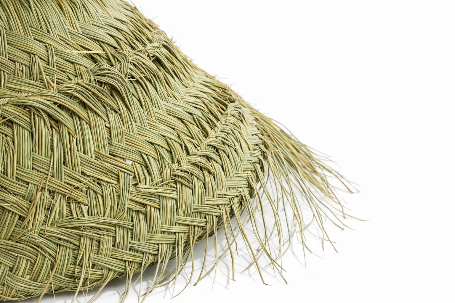 HERSIG - Tulipa Lampara Techo - Lampara de Techo de Esparto - Tulipas Lamparas - Lámpara Colgante Artesanal Estilo Rústico, Ideal para Decoración Boho en Salón, Comedor o Dormitorio - 30cm