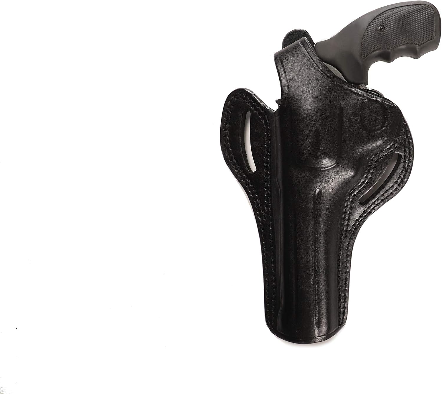 Pusat Holster Premium Leather Thumb Break Belt Holster 6 inch 357 MAG for Revolver Rossi Model 971-972 Left Hand