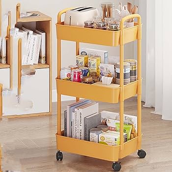 Amazon.co.jp: キャスター付きワゴン キッチンワゴン ワゴン